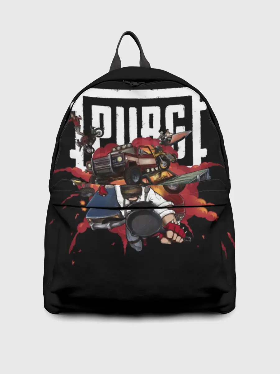 Рюкзак джинсовый / PUBG fan art