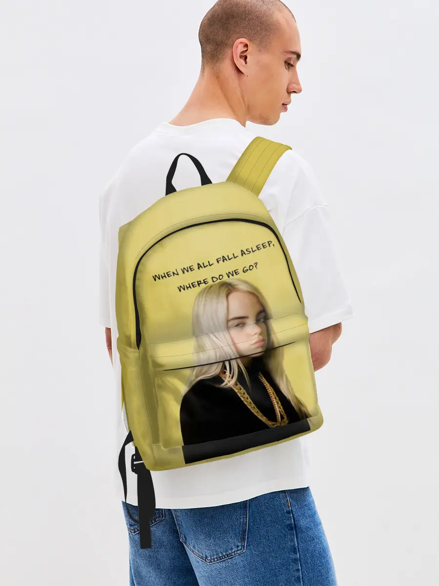 Рюкзак джинсовый / billie eilish