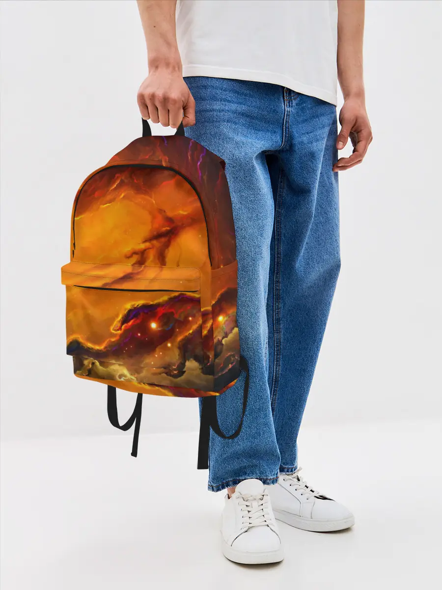 Рюкзак джинсовый / Космос