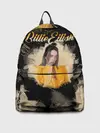 Рюкзак джинсовый / Billie Eilish Акварель