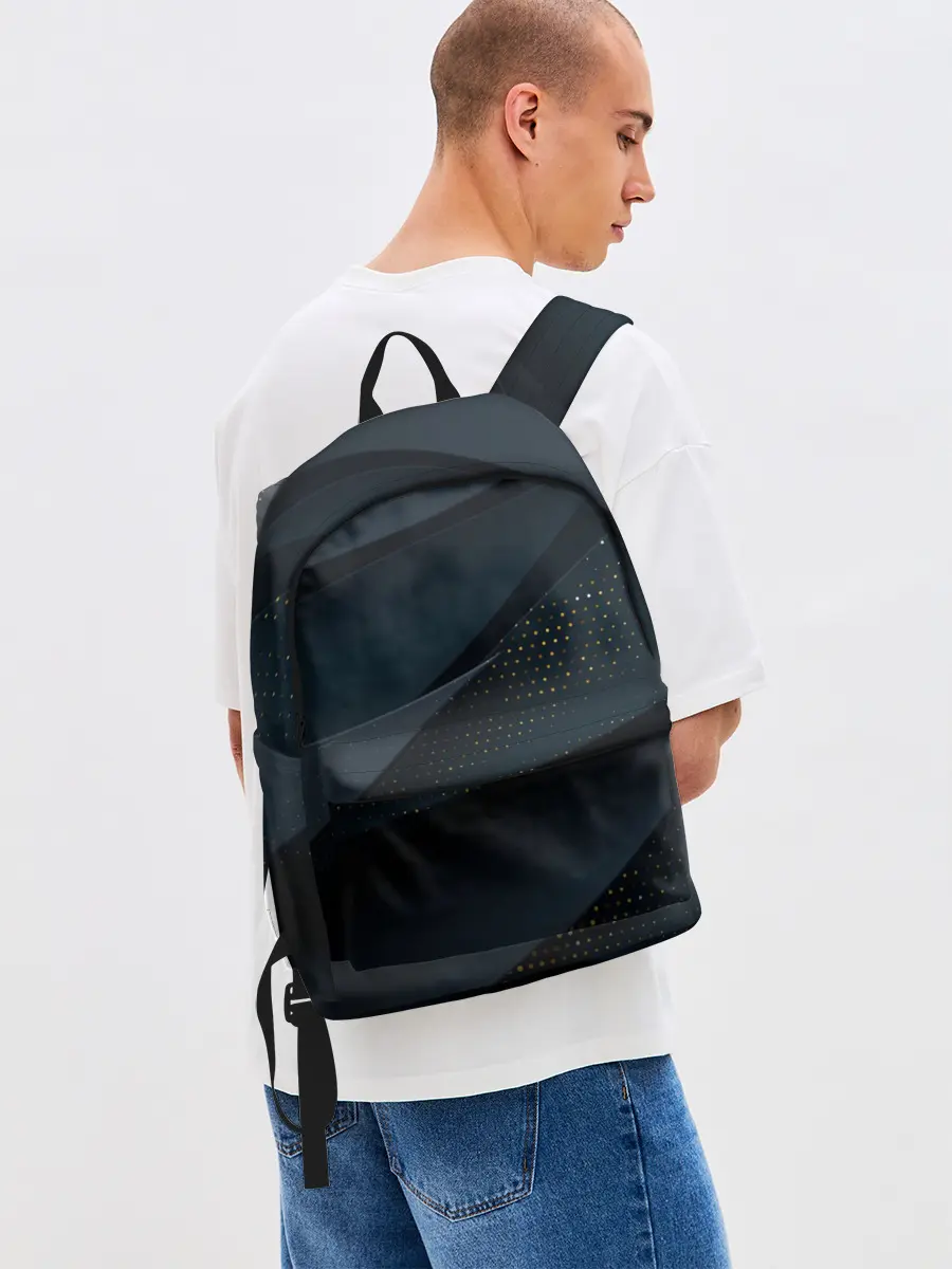 Рюкзак джинсовый / Алькантара