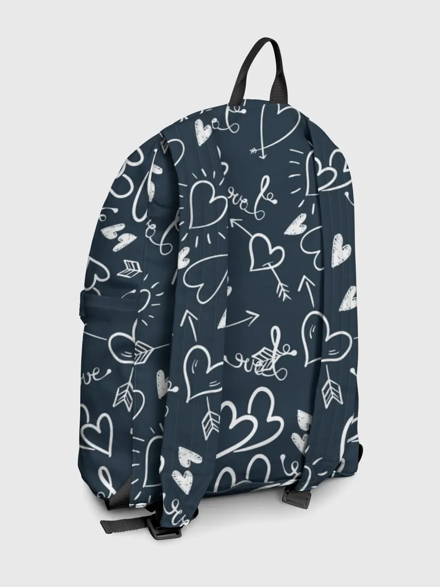 Рюкзак джинсовый / Любовь