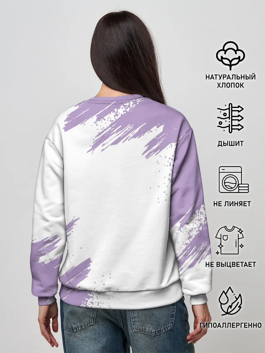 Женский свитшот / ЧЕРЕПАШКИ НИНДЗЯ - ДОНАТЕЛЛО