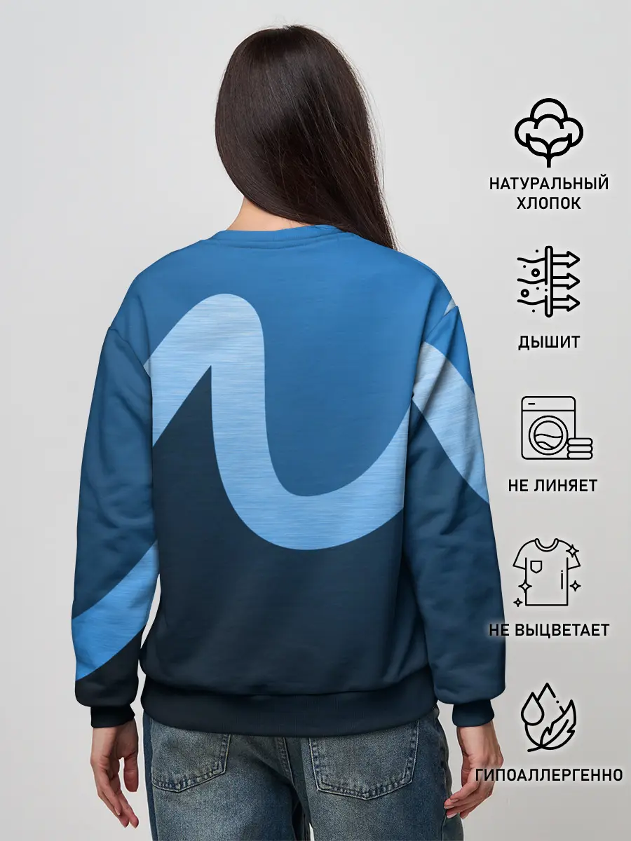 Женский свитшот / WAVE