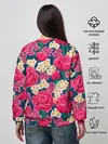 Женский свитшот / Поле роз