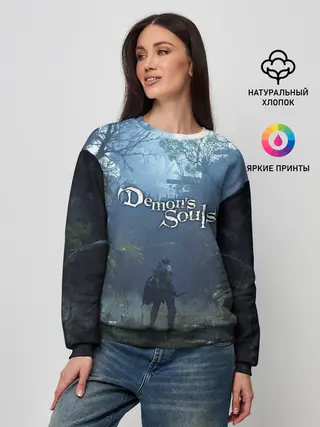 Женский свитшот / Demons Souls art