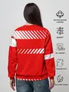 Женский свитшот / PORSCHE / ПОРШЕ / RED STYLE
