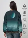 Женский свитшот / Космос в горах