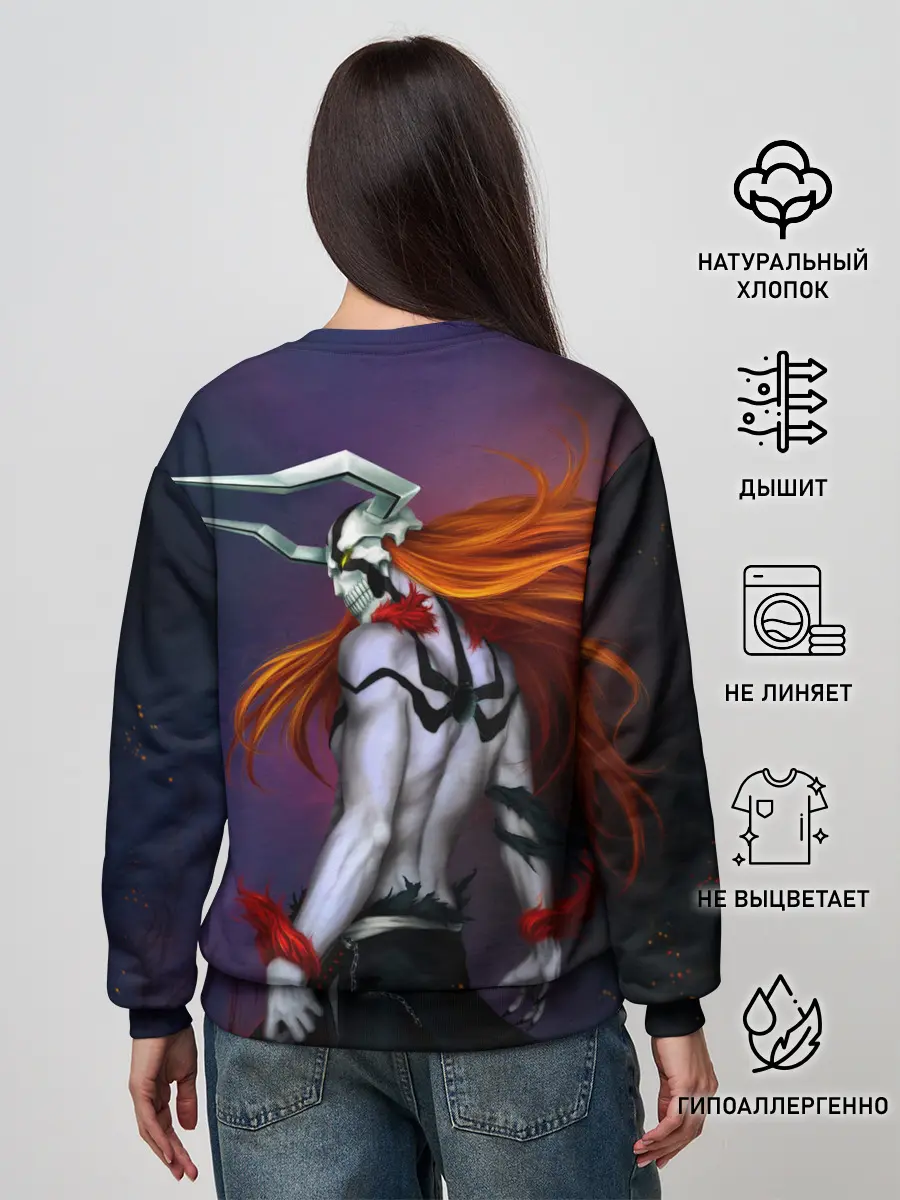 Женский свитшот / Bleach Ichigo Kurosaki