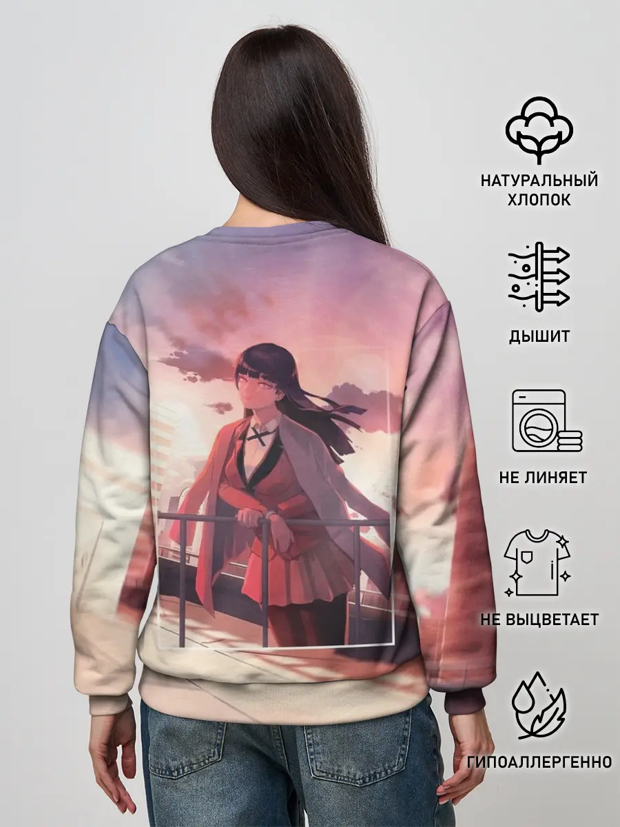 Женский свитшот / Kakegurui Yumeko Jabami art