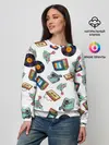 Женский свитшот / Стиль 80х