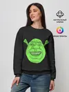 Женский свитшот / Shreks Face