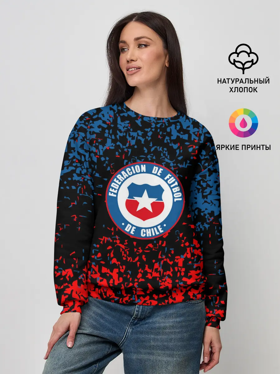 Женский свитшот / Сборная Чили