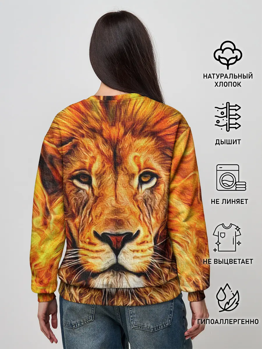 Женский свитшот / LION