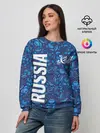 Женский свитшот / ФОРМА СБОРНОЙ РОССИИ | ГЖЕЛЬ