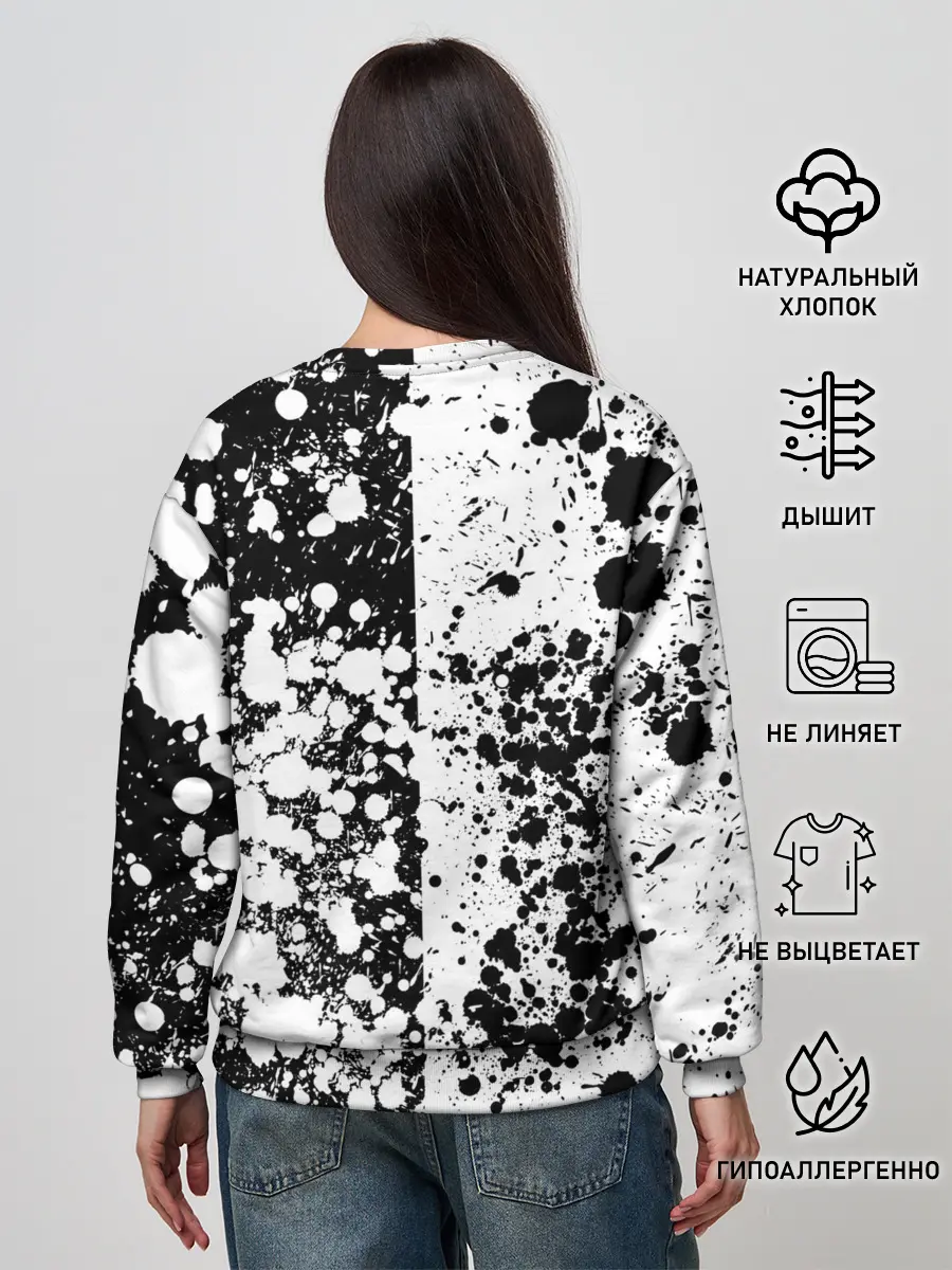 Женский свитшот / GEOMETRY DASH / ГЕОМЕТРИ ДАШ