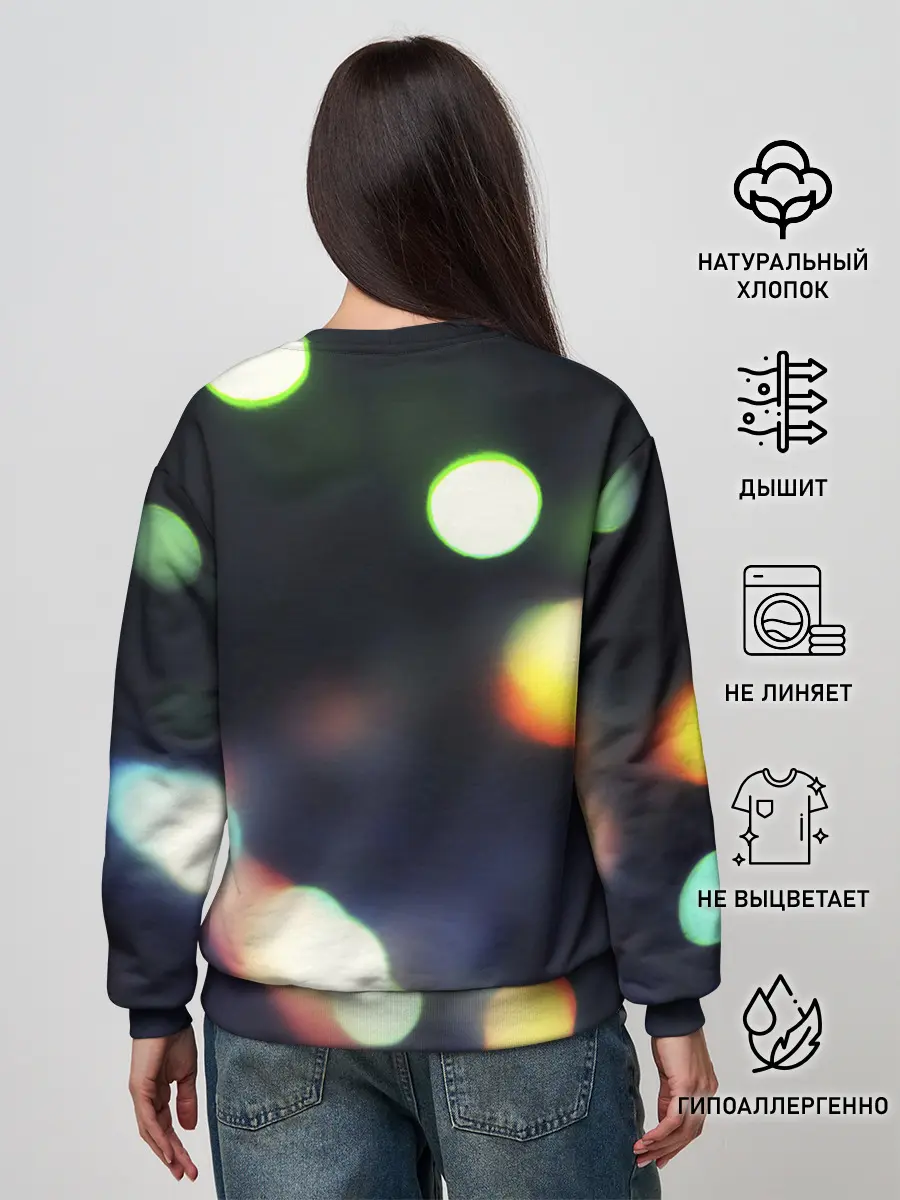 Женский свитшот / NIGHT | НОЧЬ