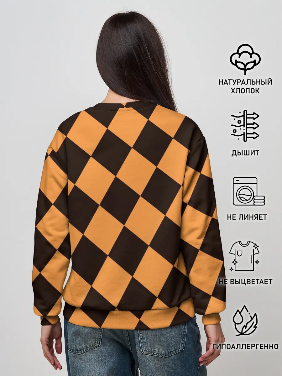 Женский свитшот / Руна Безумный азарт | Kakegurui