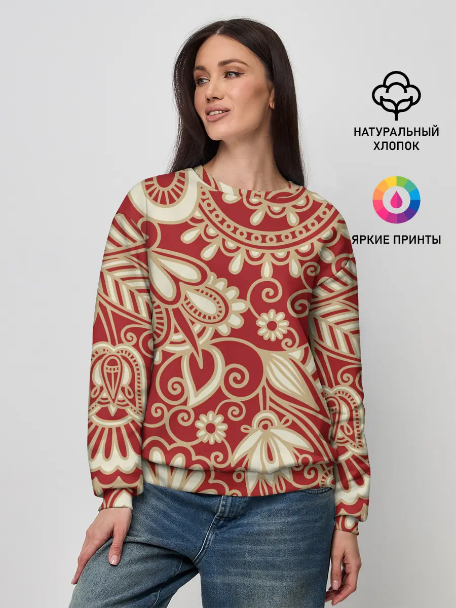 Женский свитшот / RUSSIAN TRIP