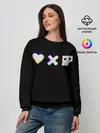 Женский свитшот / Love Death and Robots