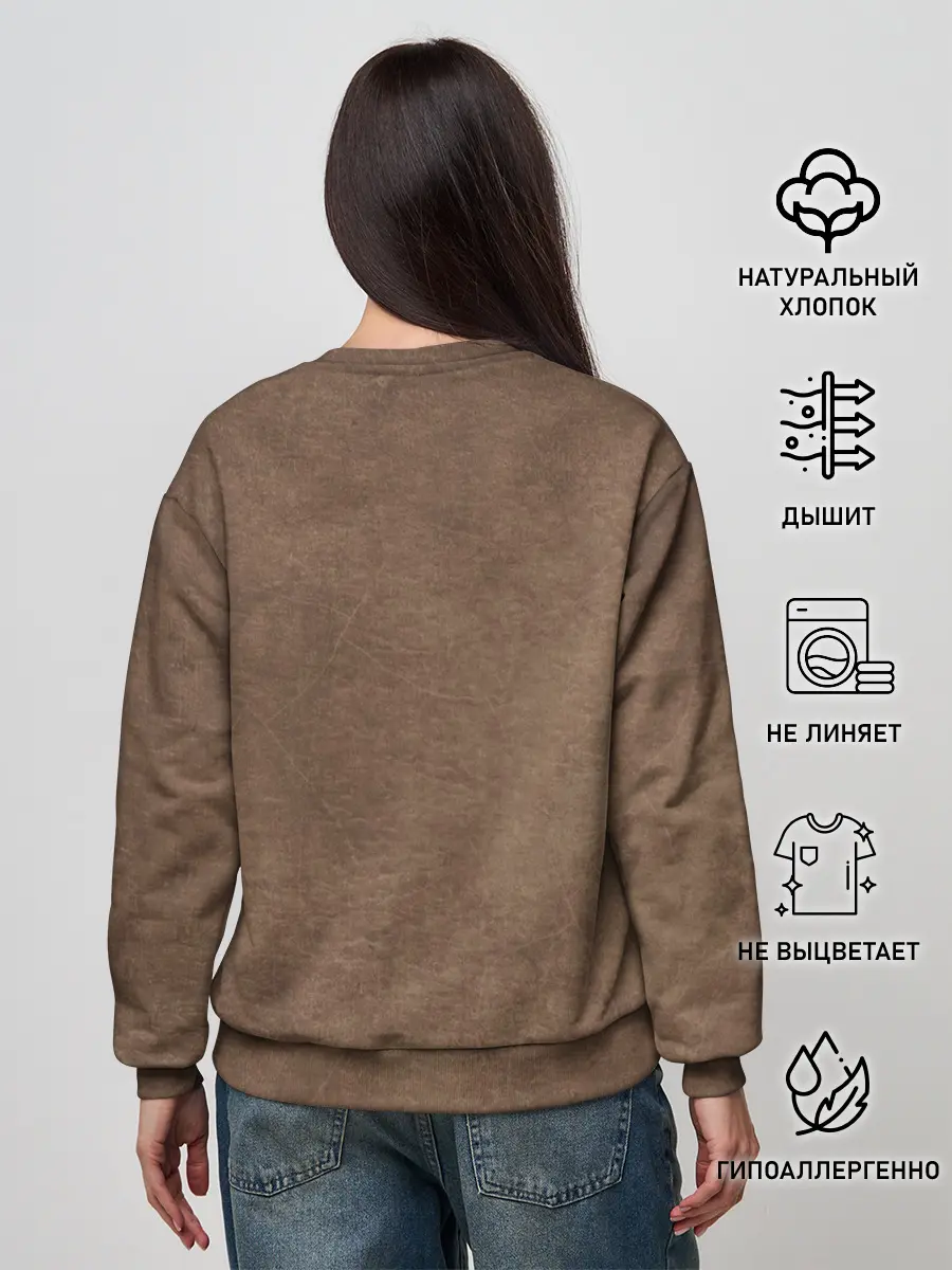 Женский свитшот / Chica demonio. Ангелы и демоны