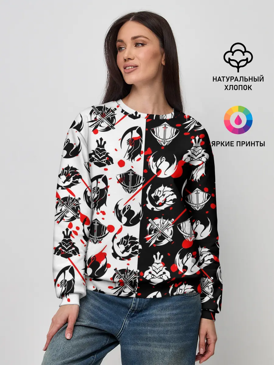 Женский свитшот / SOLO LEVELING / ГИЛЬДИИ