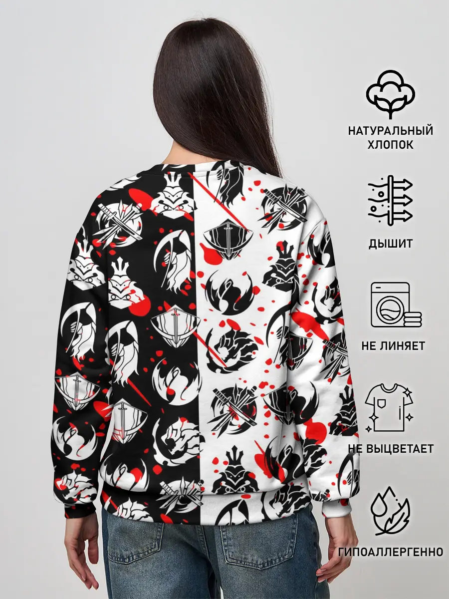 Женский свитшот / SOLO LEVELING / ГИЛЬДИИ