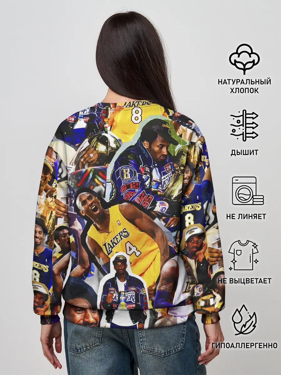 Женский свитшот / КОБИ БРАЙАНТ / KOBE BRYANT