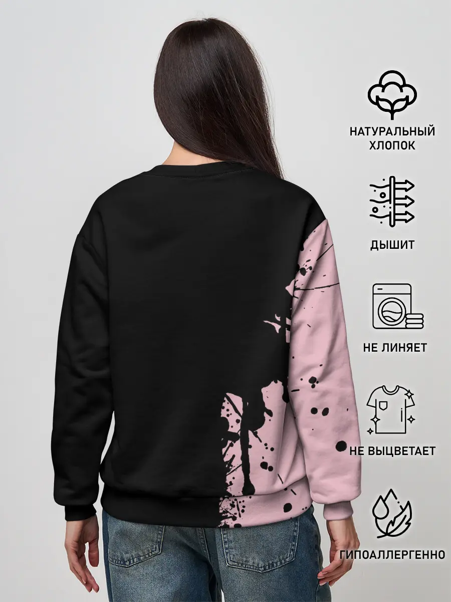 Женский свитшот / Mitsuri Kanroji | Kimetsu no Yaiba