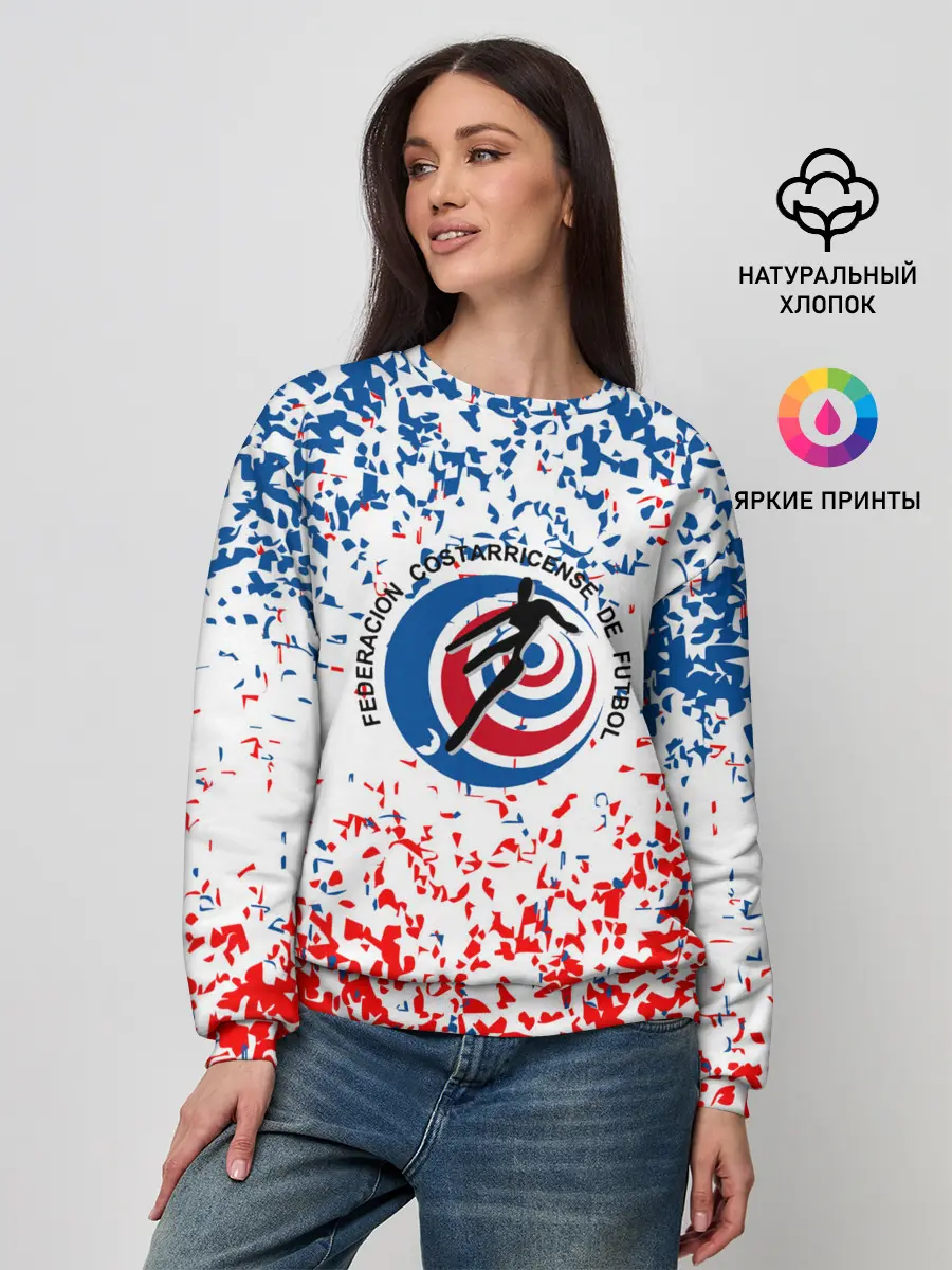 Женский свитшот / Сборная Коста-Рики