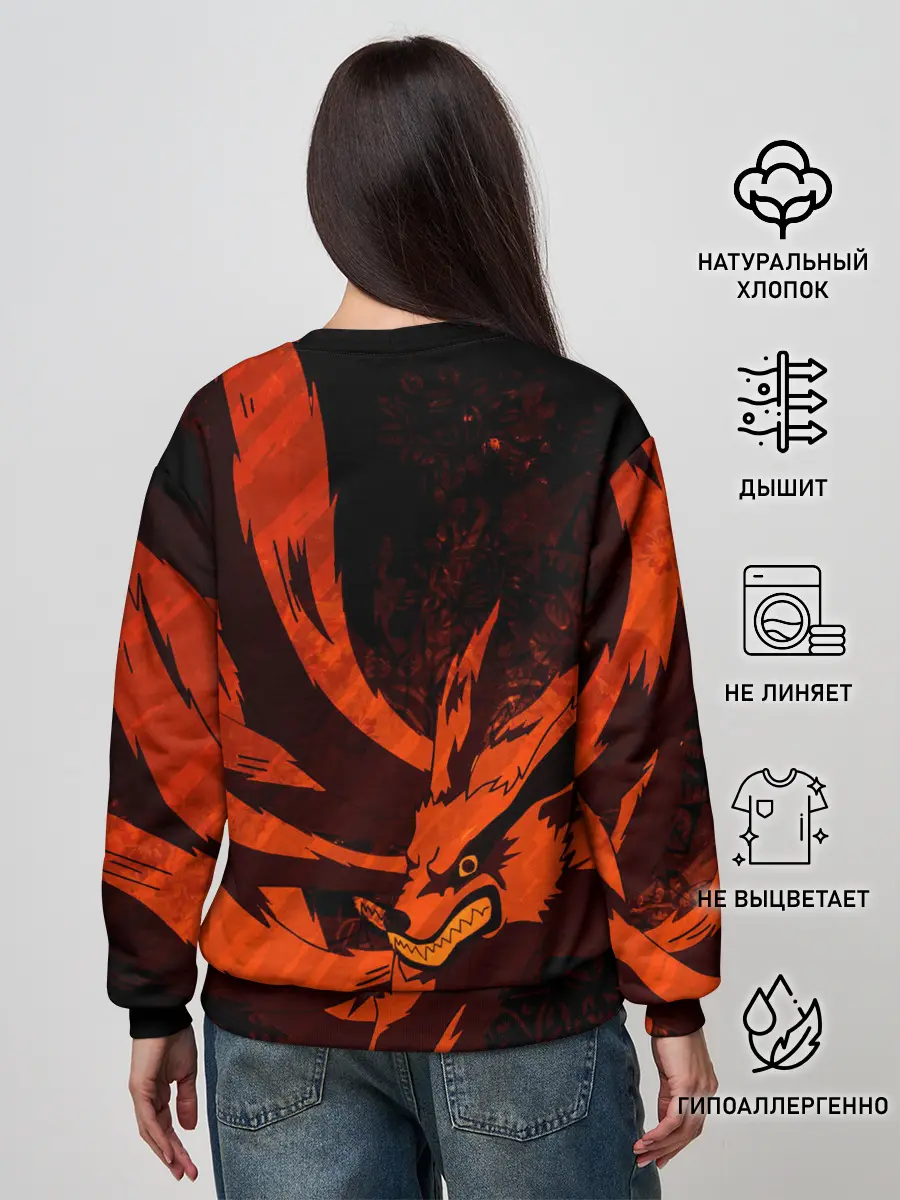 Женский свитшот / Курама / Девятихвостый