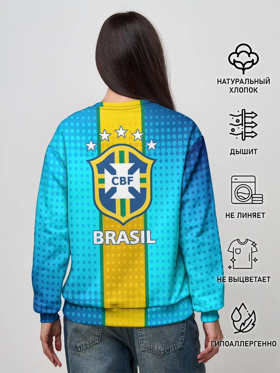 Женский свитшот / Р. Карлос | Бразилия