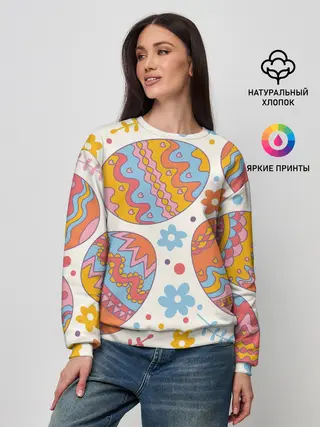 Женский свитшот / Пасха