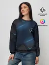 Женский свитшот / MERCEDES BENZ | 3D Geometry 3Д