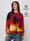 Женский свитшот / Гавайский закат