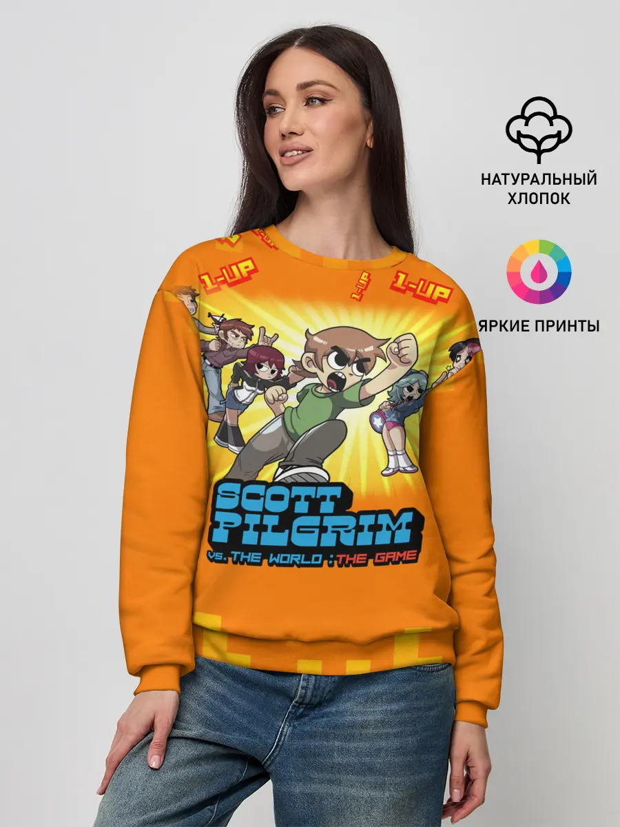 Женский свитшот / Scott Pilgrim