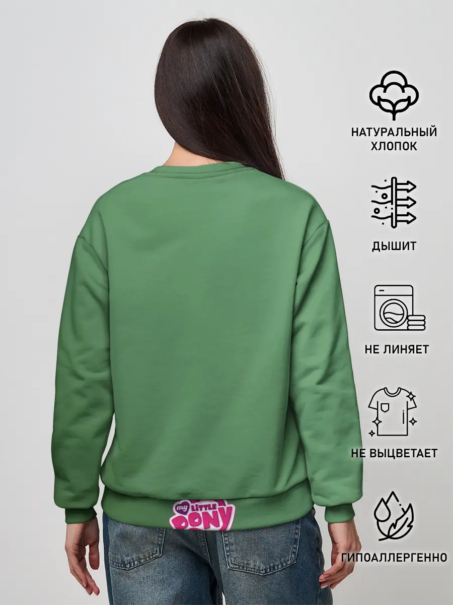 Женский свитшот / Милая Флаттершайн