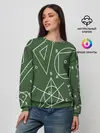 Женский свитшот / Геометрия теоремы и признаки