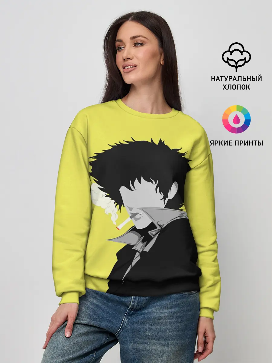 Женский свитшот / Cowboy Bebop. Спайк Шпигель
