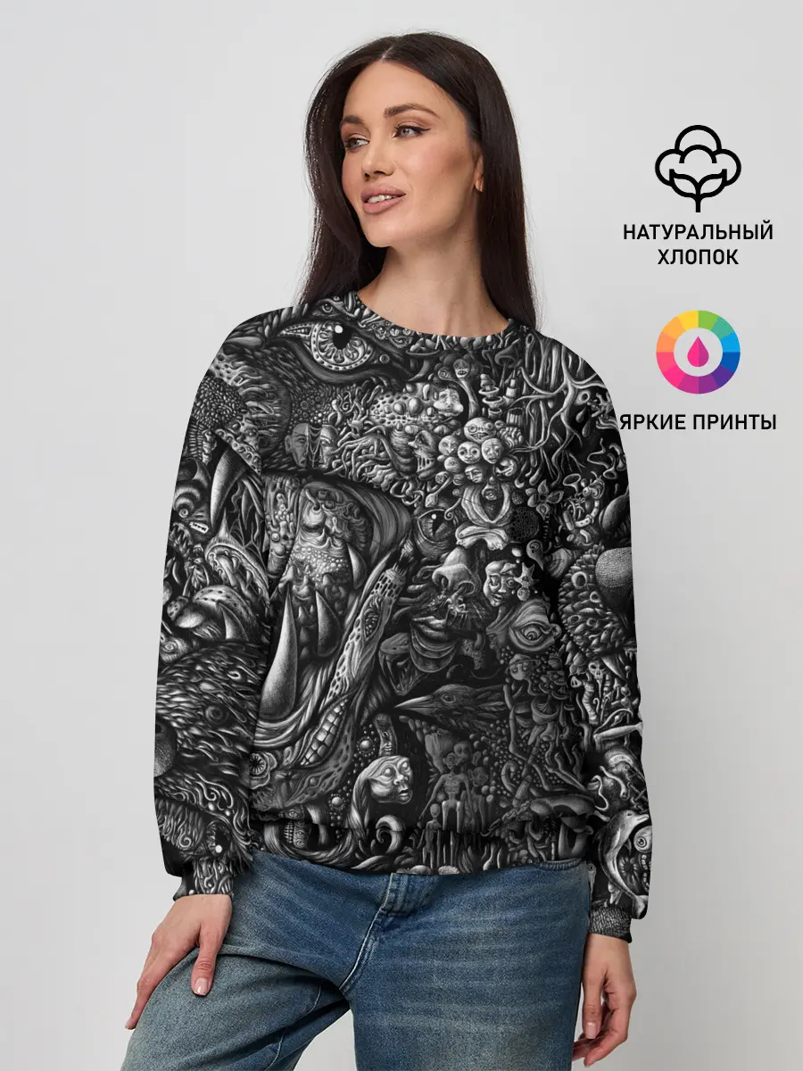 Женский свитшот / Безумие