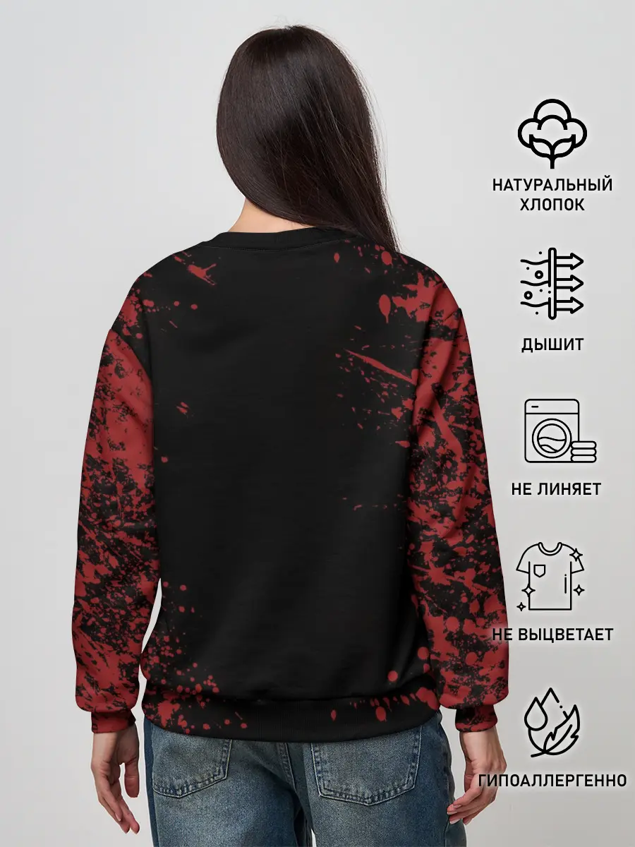 Женский свитшот / Resident Evil Village логотип