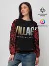 Женский свитшот / Resident Evil Village логотип