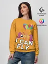 Женский свитшот / Я могу летать