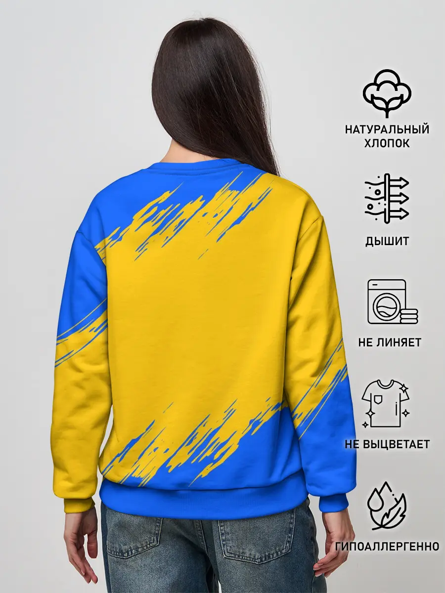 Женский свитшот / ЗЛАТАН ИБРАГИМОВИЧ / ШВЕЦИЯ