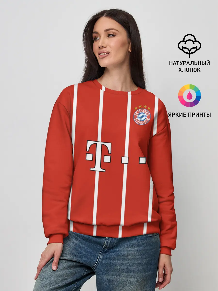 Женский свитшот / Роберт Левандовски 9