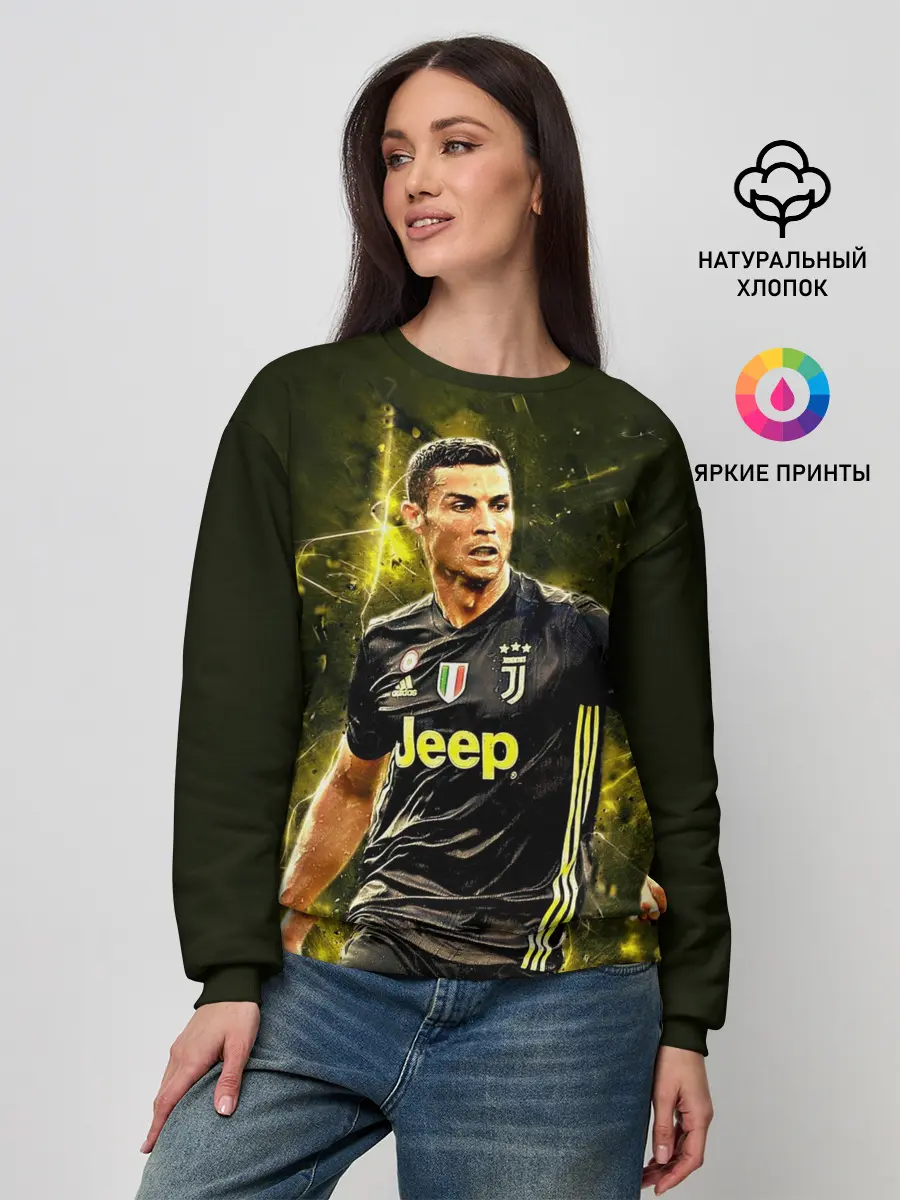 Женский свитшот / Cristiano Ronaldo