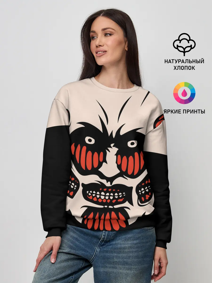 Женский свитшот / КОЛОССАЛЬНЫЙ ТИТАН