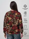 Женский свитшот / Черепа Рок-н-ролл
