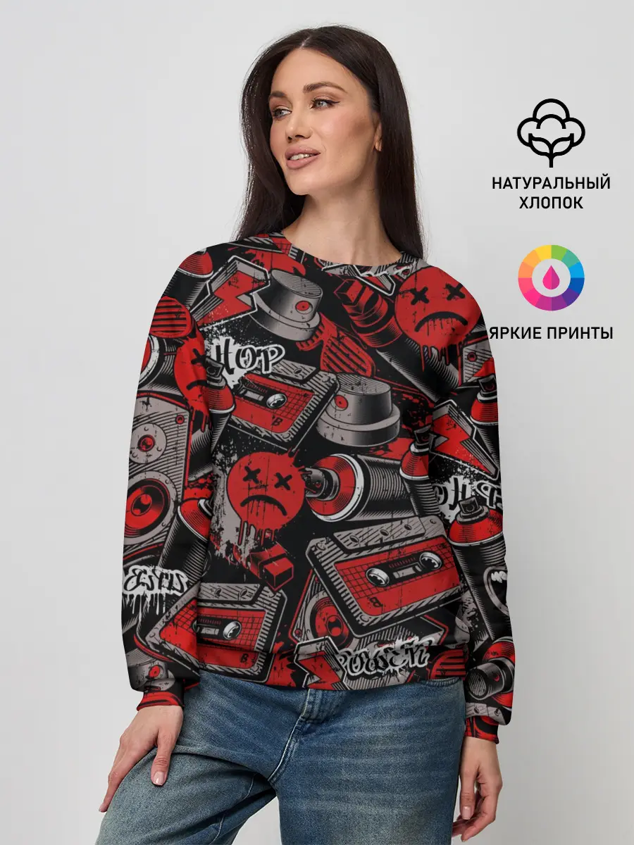 Женский свитшот / Hip hop Urban style