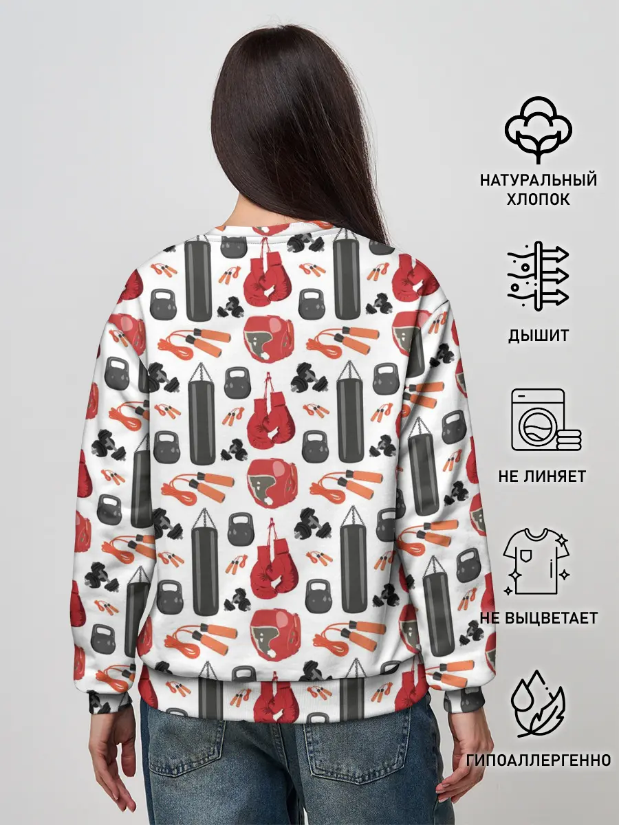 Женский свитшот / Бокс